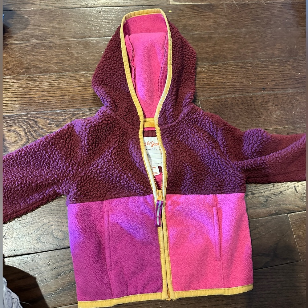 Pink Cat and Jack Fleece Jacket